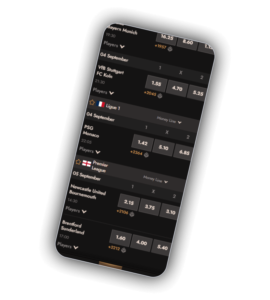 Crusado Casino sport betting section