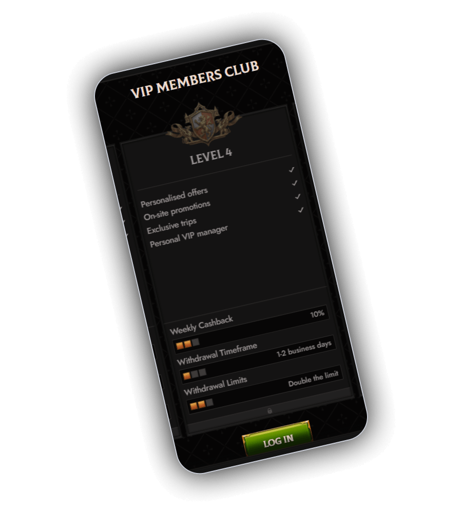 Crusado Casino VIP Club